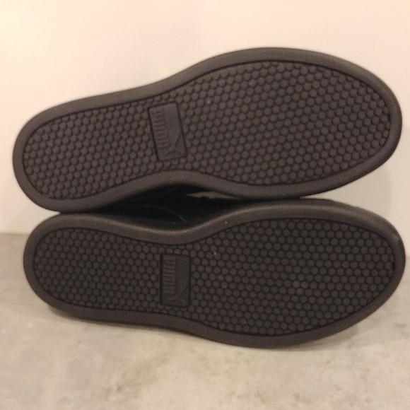 PUMA MATCH STAR Men's Size 6.5 Shoes Lace Up Sneakers 38020403 BLACK / GOLD New - Picture 8 of 12